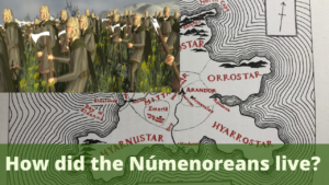 How did the Númenóreans live?