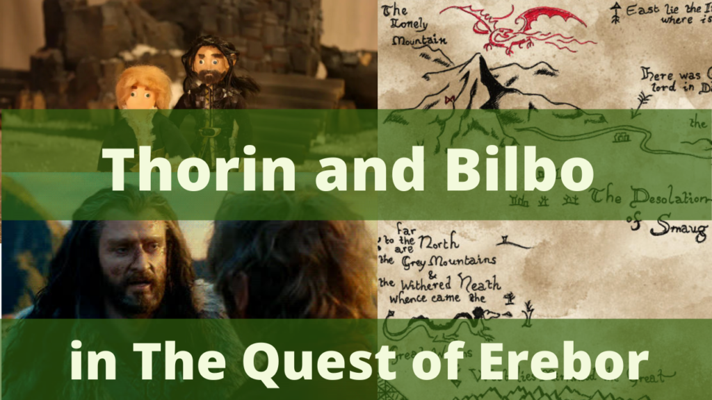 Thorin and Bilbo in the Quest of Erebor